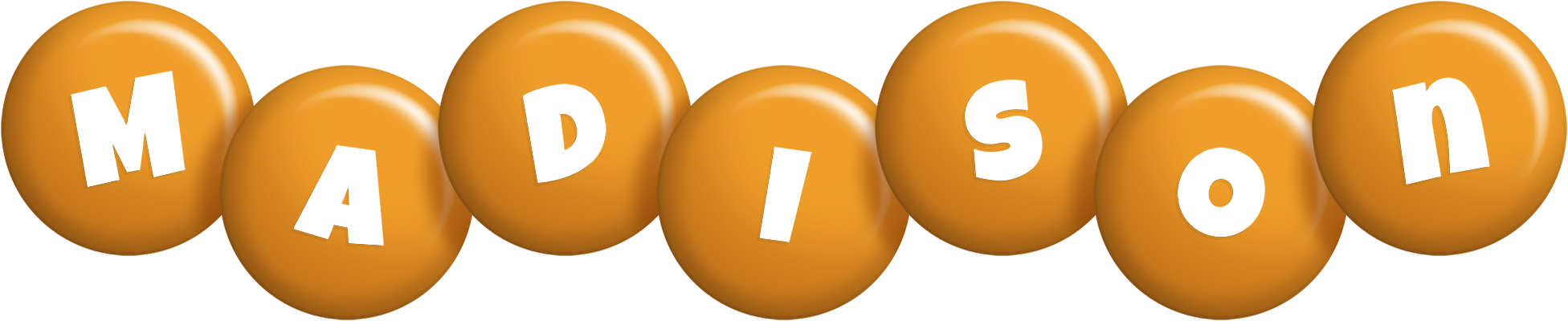 Madison candy-orange logo