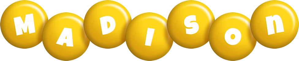 Madison candy-yellow logo