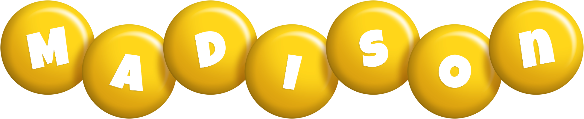 Madison candy-yellow logo