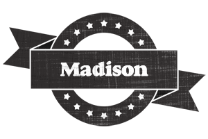 Madison grunge logo