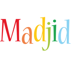 Madjid birthday logo