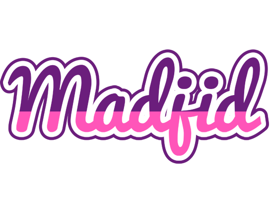 Madjid cheerful logo
