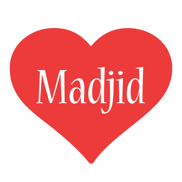 Madjid love logo