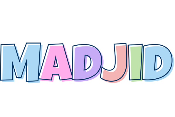 Madjid pastel logo