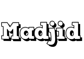 Madjid snowing logo