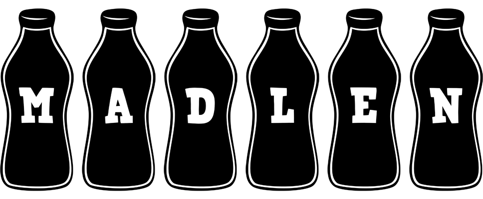 Madlen bottle logo