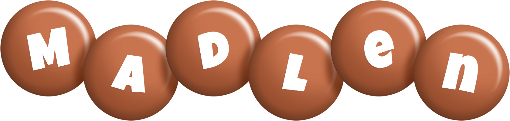 Madlen candy-brown logo