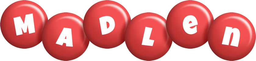 Madlen candy-red logo
