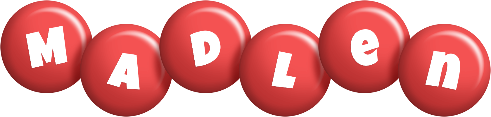 Madlen candy-red logo