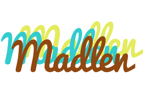 Madlen cupcake logo