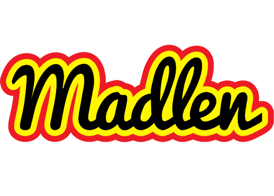 Madlen flaming logo