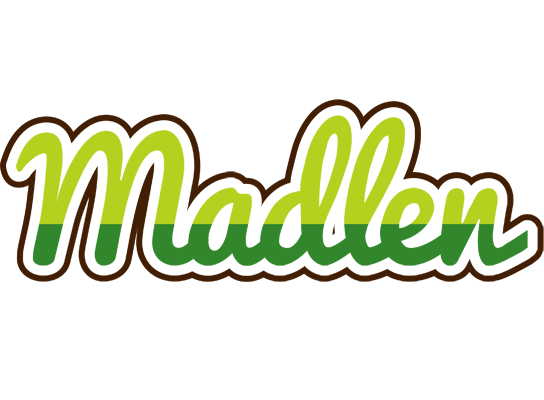 Madlen golfing logo