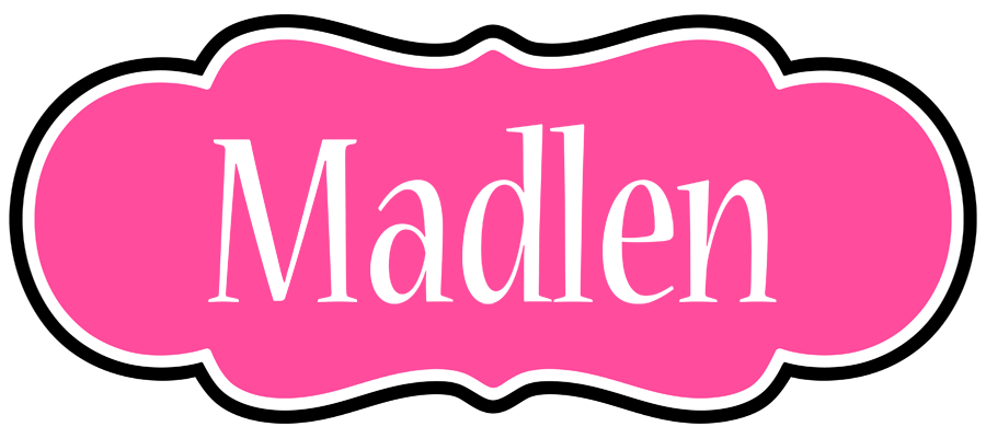 Madlen invitation logo