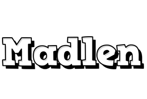 Madlen snowing logo