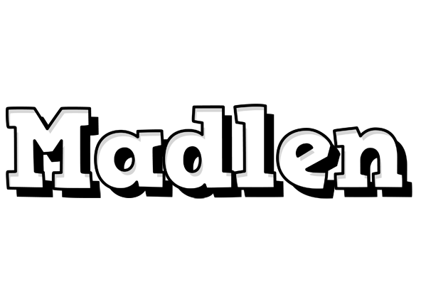 Madlen snowing logo