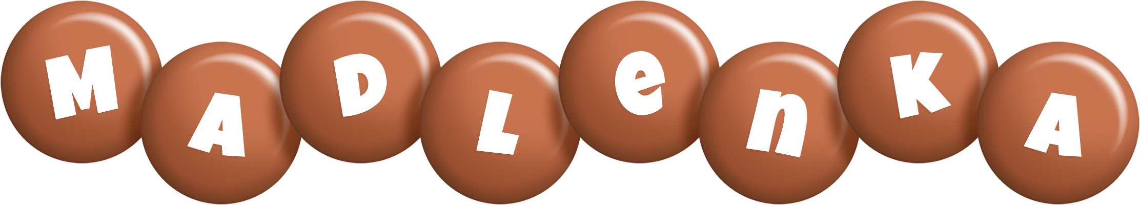 Madlenka candy-brown logo