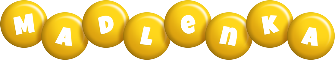 Madlenka candy-yellow logo