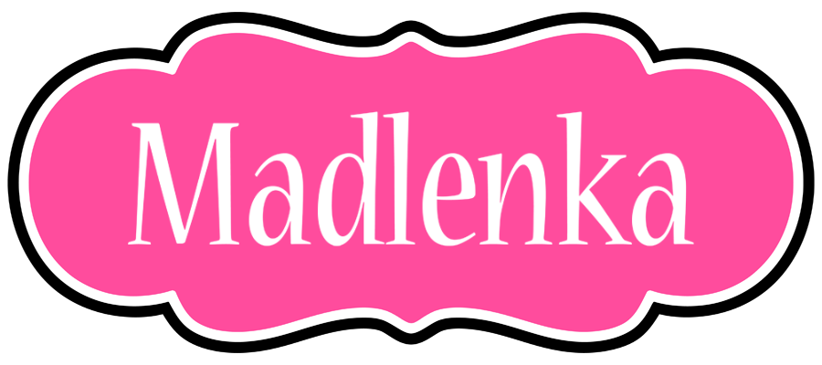 Madlenka invitation logo