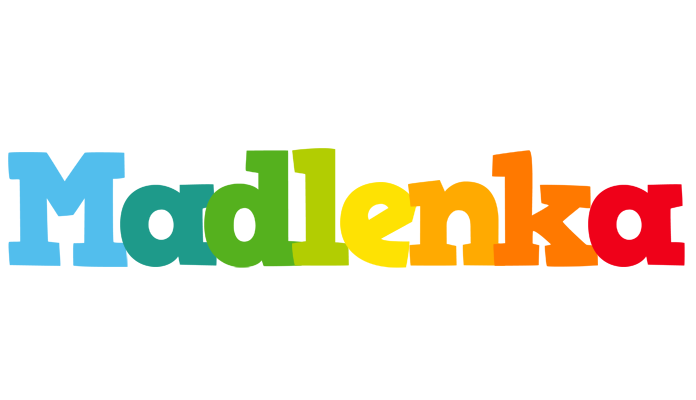 Madlenka rainbows logo