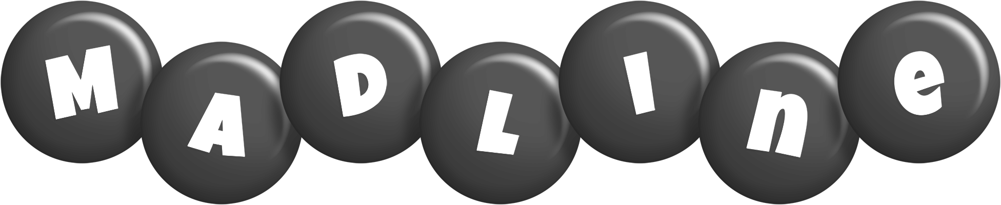 Madline candy-black logo