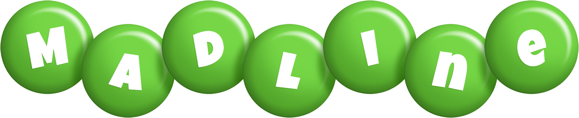 Madline candy-green logo