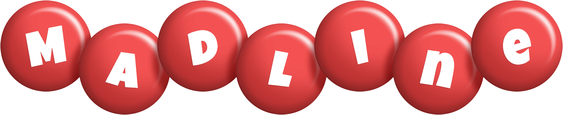 Madline candy-red logo