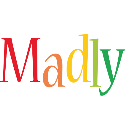 Madly birthday logo