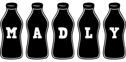 Madly bottle logo