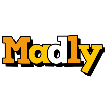 Madly cartoon logo