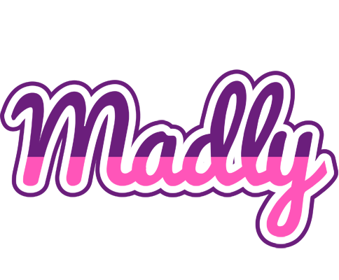 Madly cheerful logo