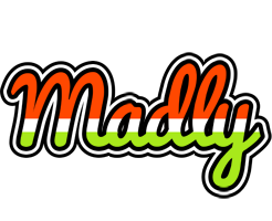 Madly exotic logo