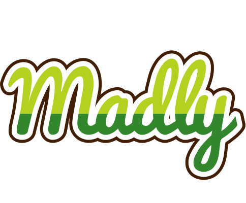 Madly golfing logo