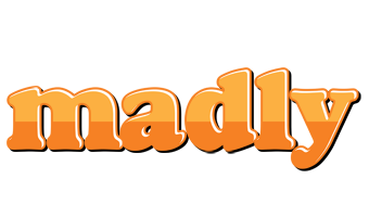 Madly orange logo