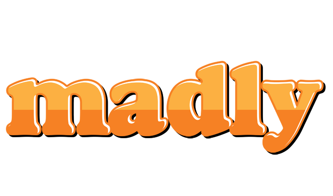Madly orange logo