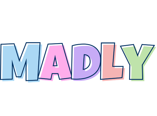Madly pastel logo