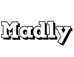 Madly snowing logo