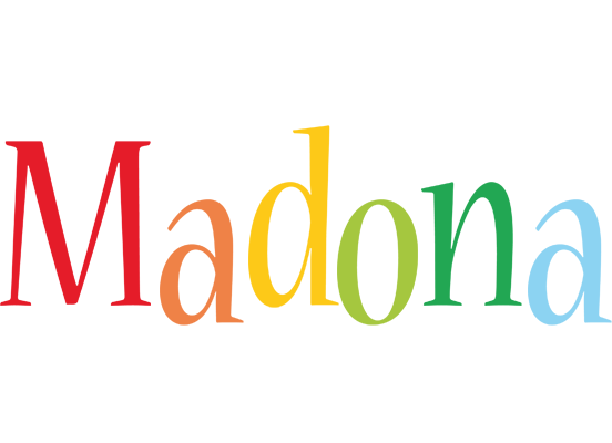 Madona birthday logo