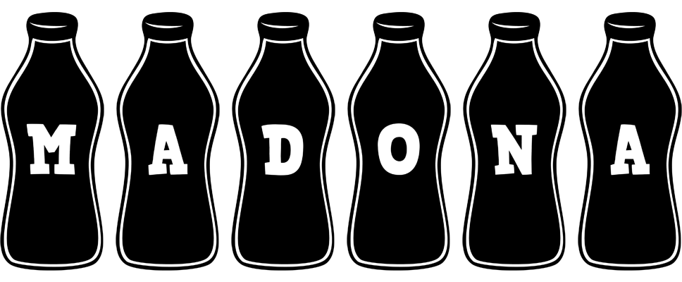 Madona bottle logo