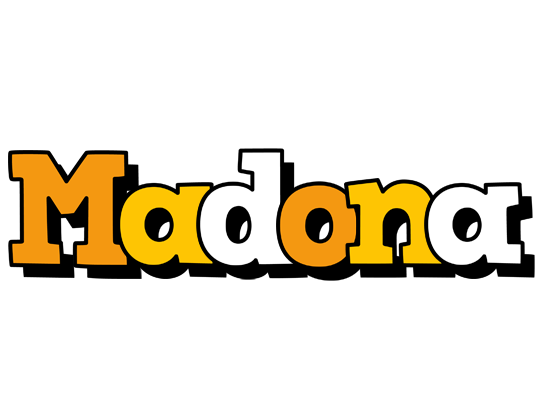 Madona cartoon logo