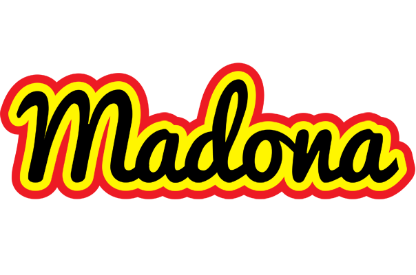 Madona flaming logo