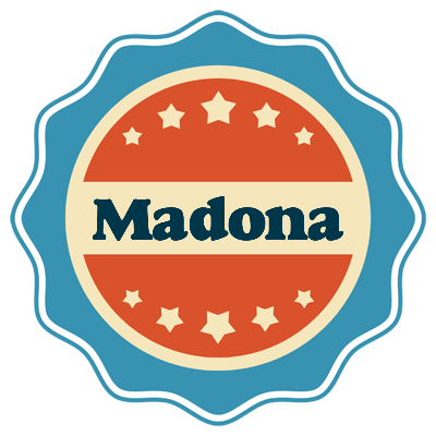 Madona labels logo