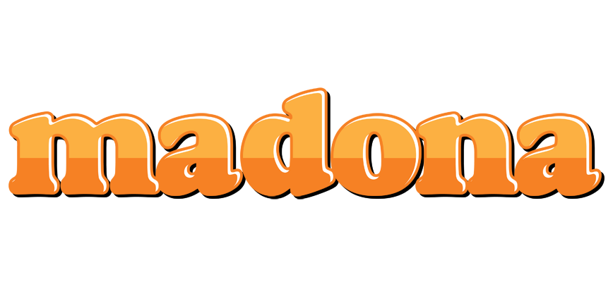 Madona orange logo