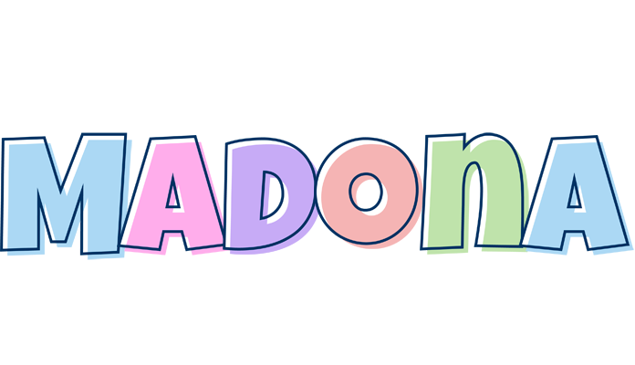 Madona pastel logo