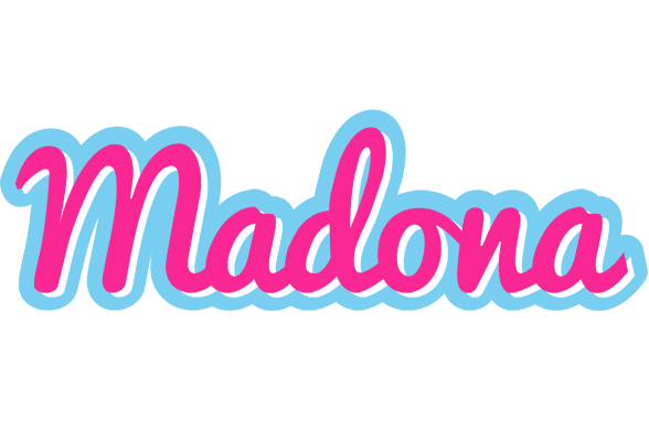 Madona popstar logo