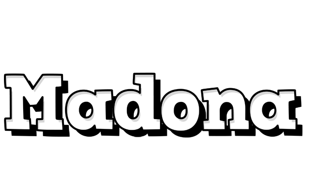 Madona snowing logo