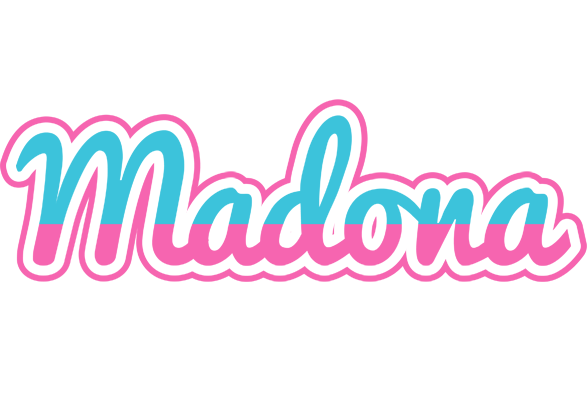 Madona woman logo