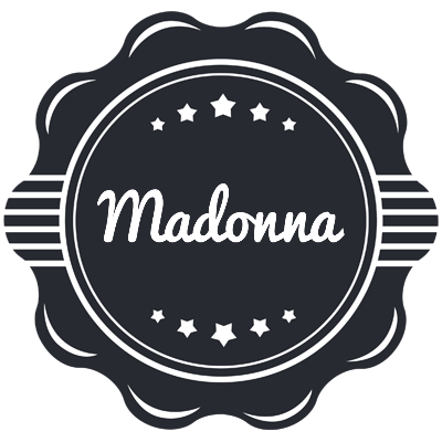Madonna badge logo
