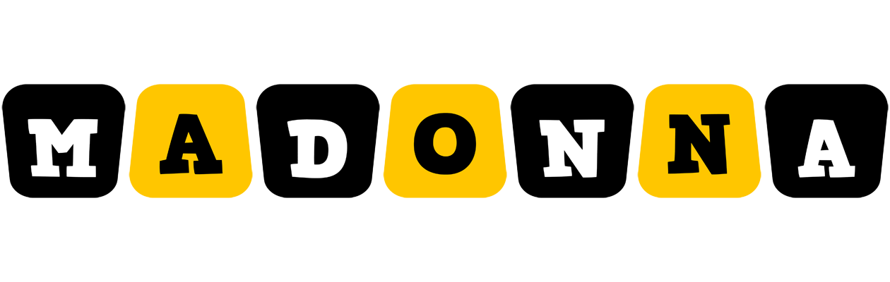 Madonna boots logo
