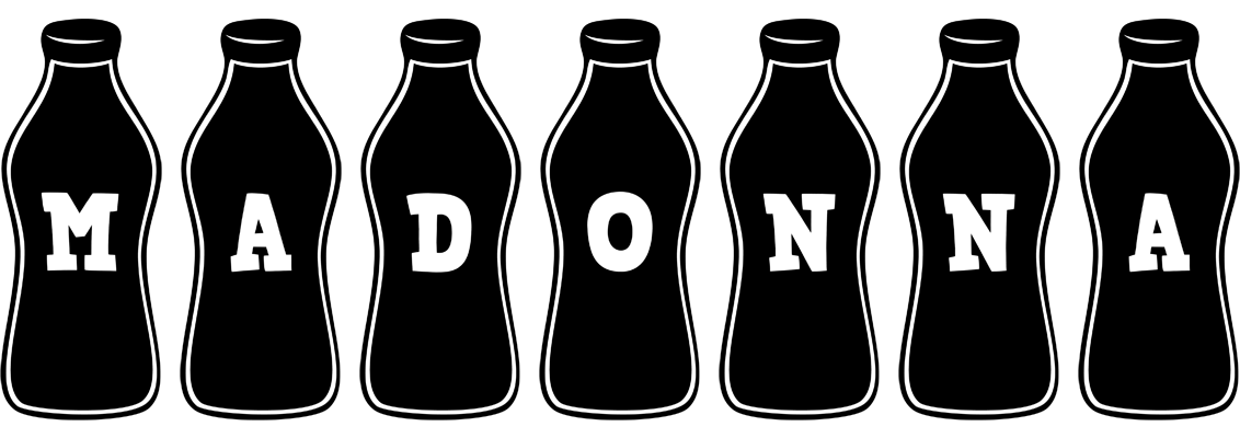Madonna bottle logo
