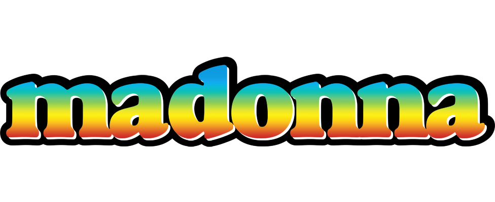 Madonna color logo
